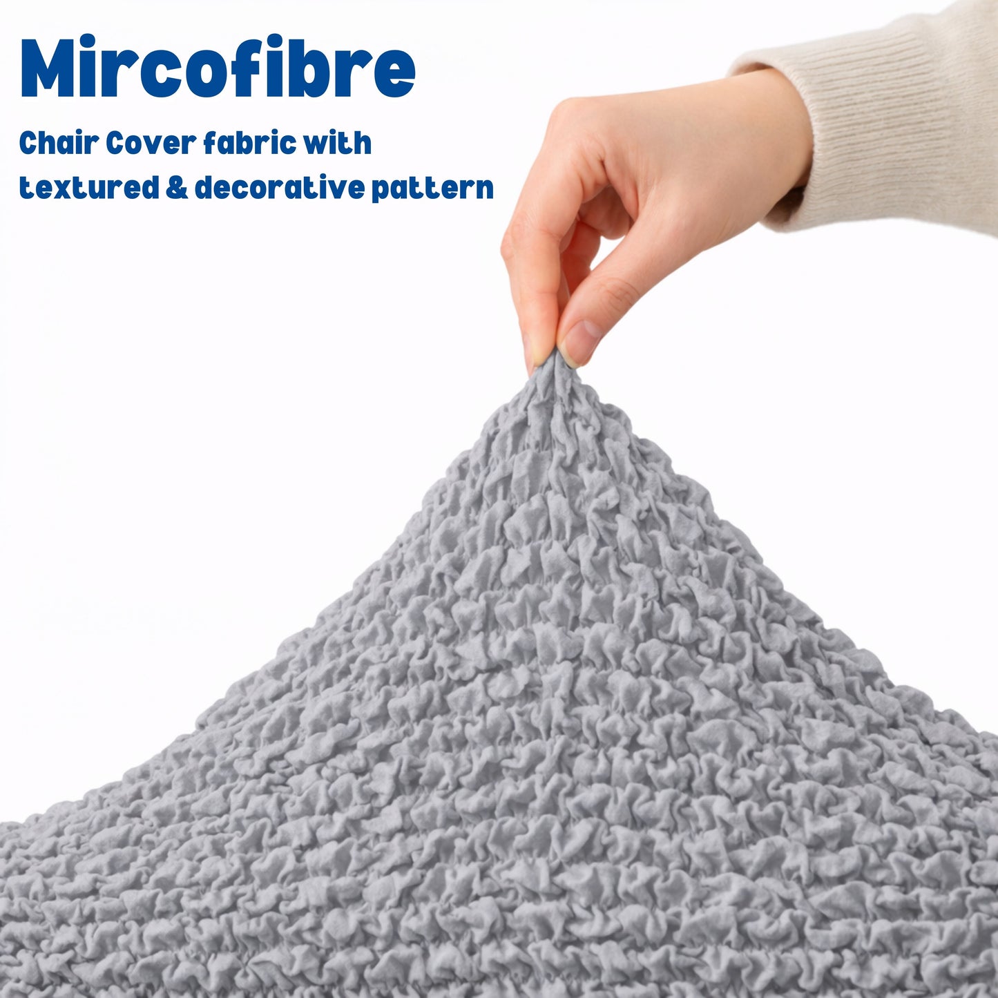 Microfiber Sofa Cover Set | Stretchable Italian Fabric Slipcover – Soft, Washable & Premium Fit