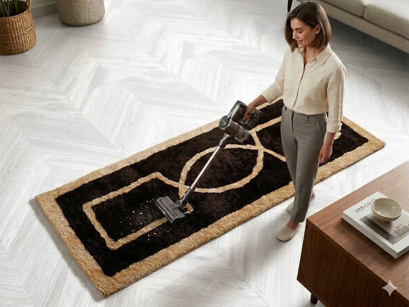 MAGICAL Premium 30mm Ultra-Soft Polyester Bed Runner (Brown)
