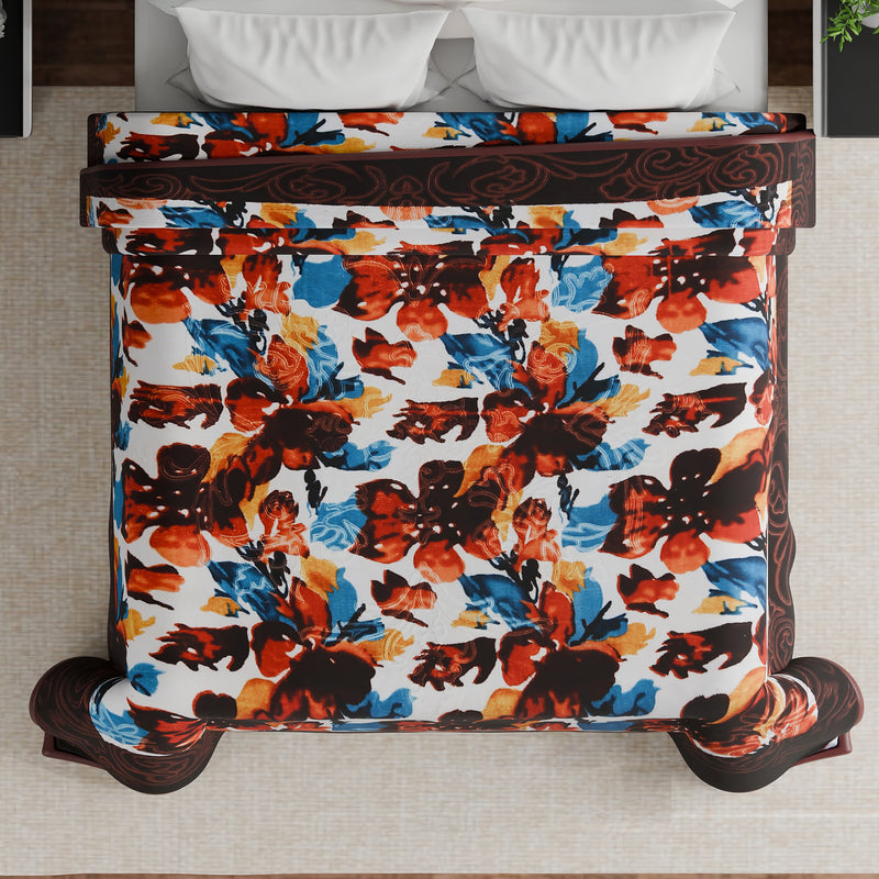 Luxury Modern Printed King Blanket 5 kg (Multi-Color) (Copy)