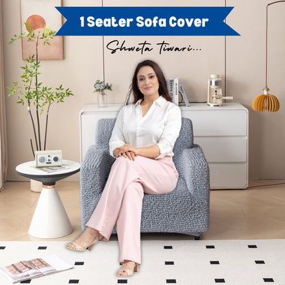 Microfiber Sofa Cover Set | Stretchable Italian Fabric Slipcover – Soft, Washable & Premium Fit