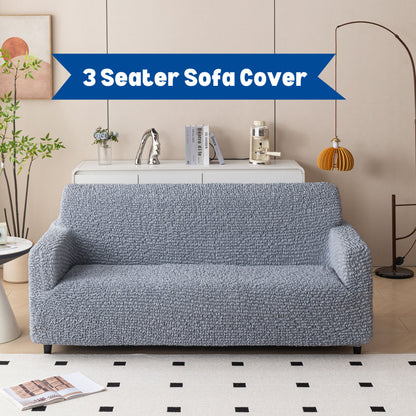 Microfiber Sofa Cover Set | Stretchable Italian Fabric Slipcover – Soft, Washable & Premium Fit