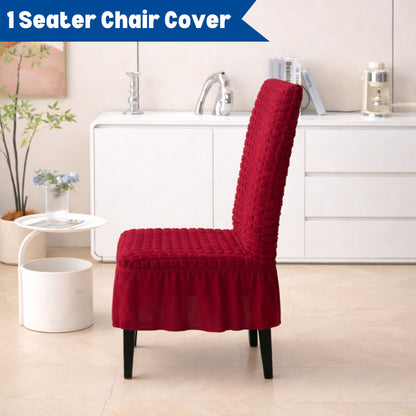 Bubble Chair Cover | Stretchable Textured Slipcover (280 GSM) – Soft, Washable & Elegant Fit