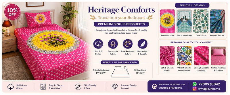 Single Bedsheets