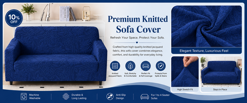 Knitted Jacquard Sofa Covers