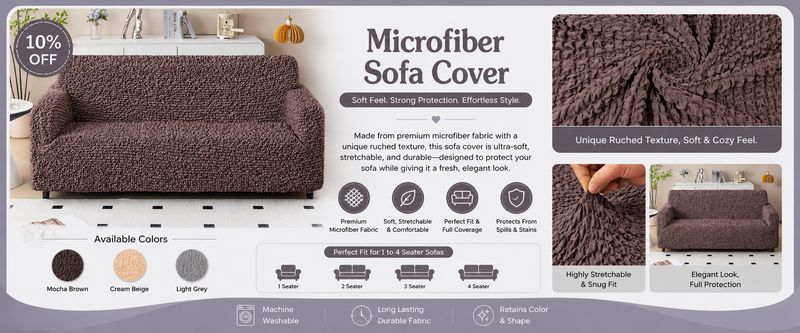 Microfiber Sofa Covers