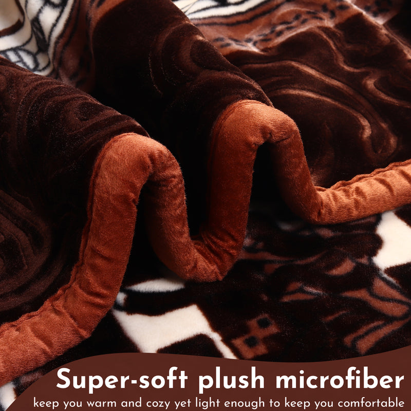 Luxury Modern Printed King Blanket 5 kg (Multi-Color) (Copy) (Copy)