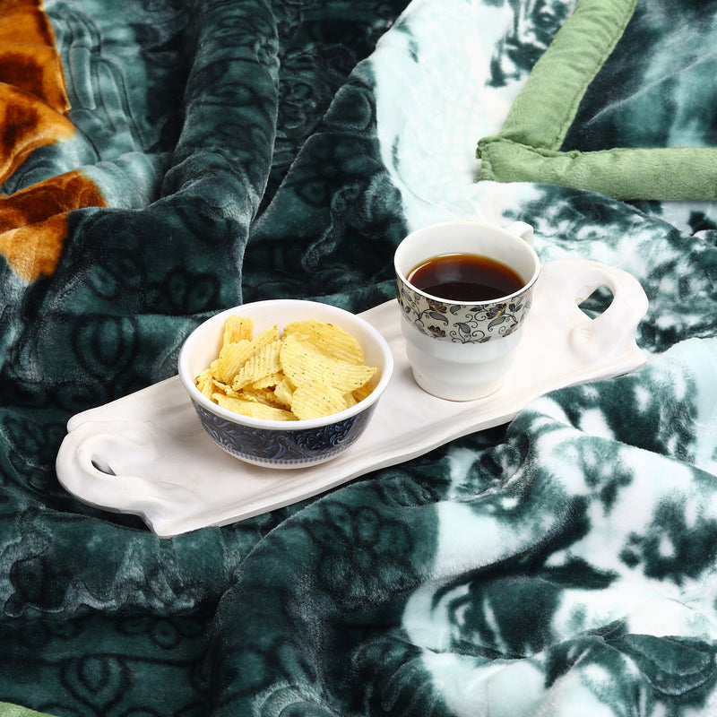 Luxury Modern Printed King Blanket 5 kg (Multi-Color)
