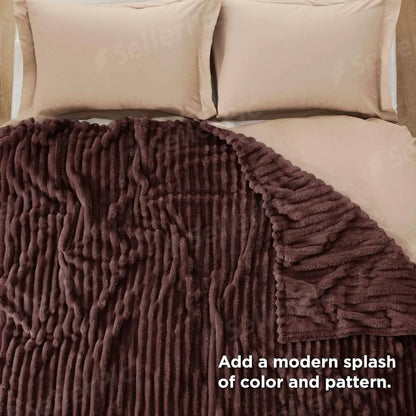 Pencil Brown Blanket