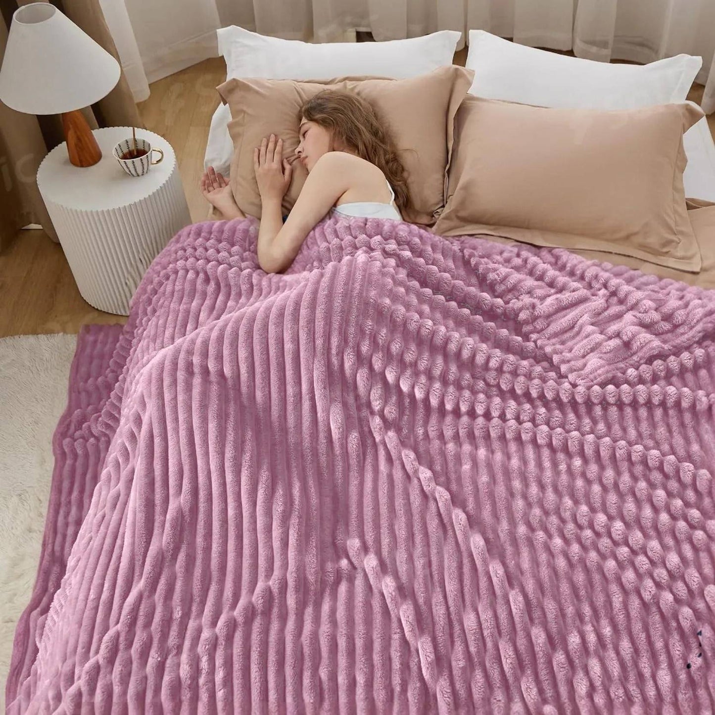 Pencil Pink Blanket