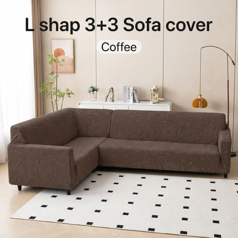 Coffee knitted L shape hero