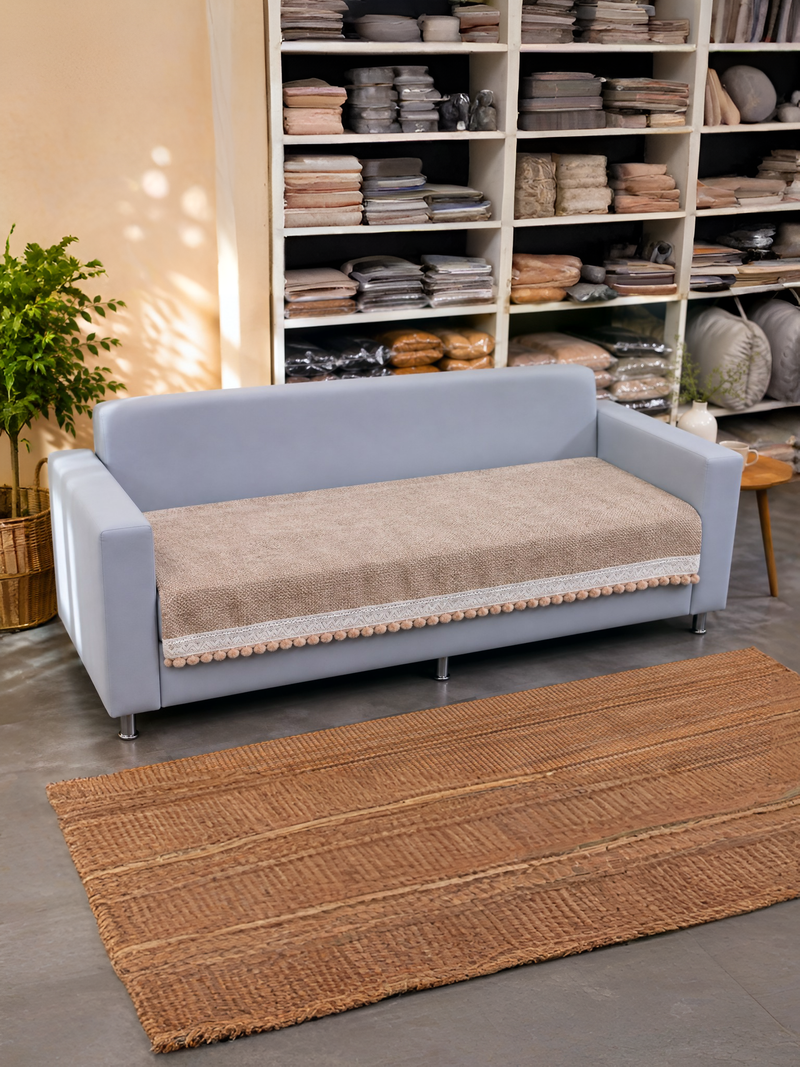 Heavy-Duty Sofa Dari Cushion Mat D-005 (70 cm, Camel)