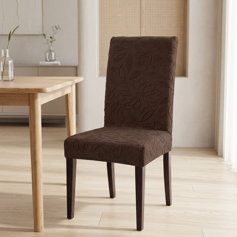 Coffee chair cover dining room view