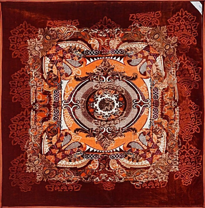 MAGICAL 3 kg Double Blanket - Heavy Winter Floral Collection