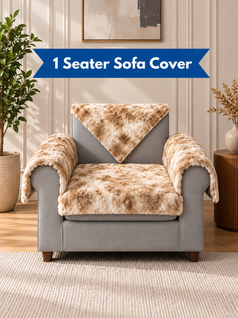 1 Seater Sofa Cover, 1 separate backrest panels