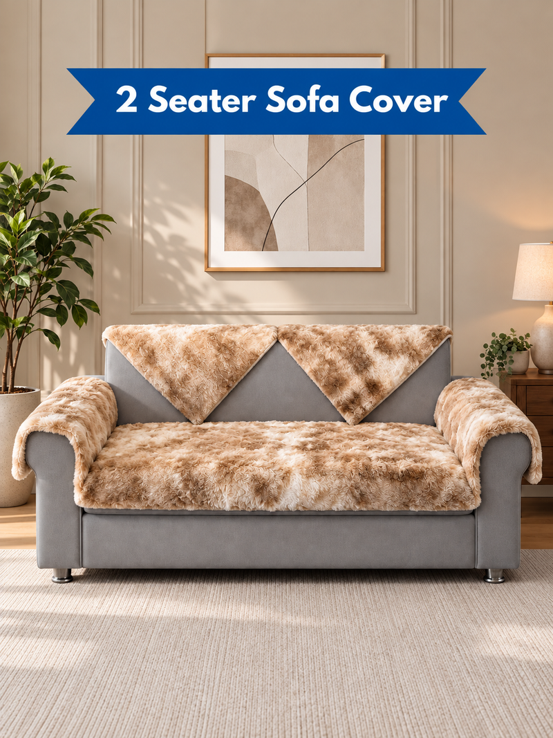 2 Seater Sofa Cover, 2 separate backrest panels
