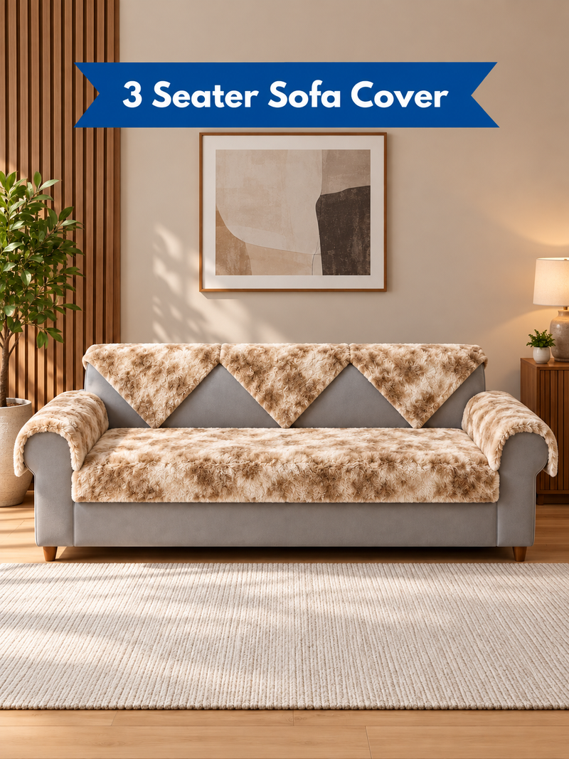 3 Seater Sofa Cover, 3 separate backrest panels